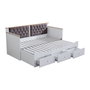Hanah Home Alacati Cama de día - Blanco y Antracita